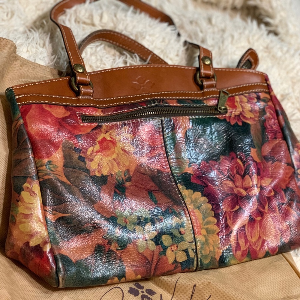 Patricia Nash “Poppy” Zippered Tote